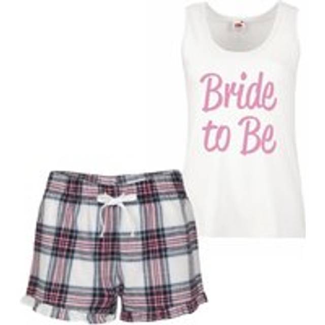 Bride To Be Pyjama Set - Pink - L