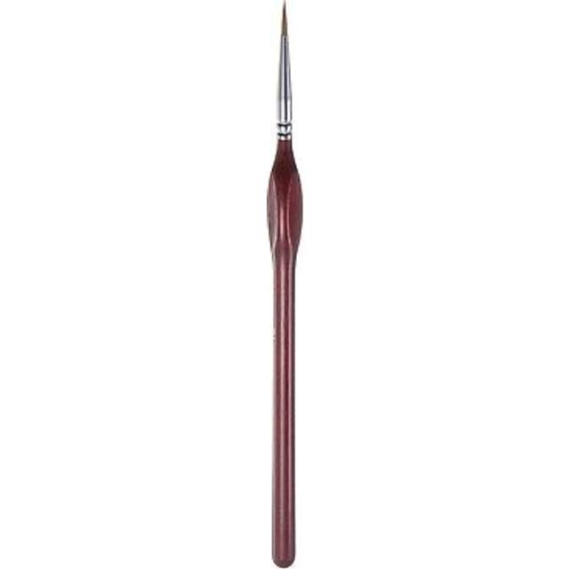 Detail paint brushes 12mm nylon hair miniature painting brush(2), red