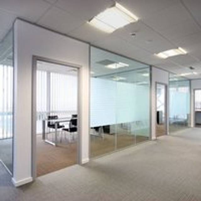 Window Films Frosted Stripes Design PVC - White - One Size