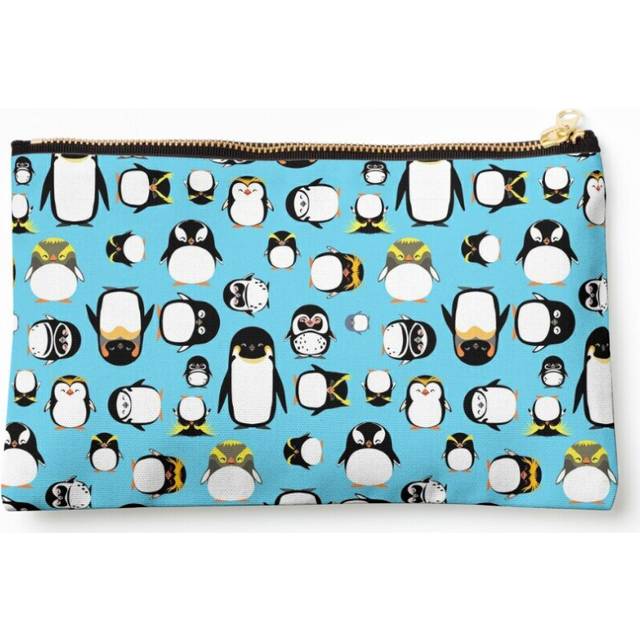 Makeup Bag Know Your Penguins Cosmetic Organizer Tyvek Paper Bags Zipper Pouch