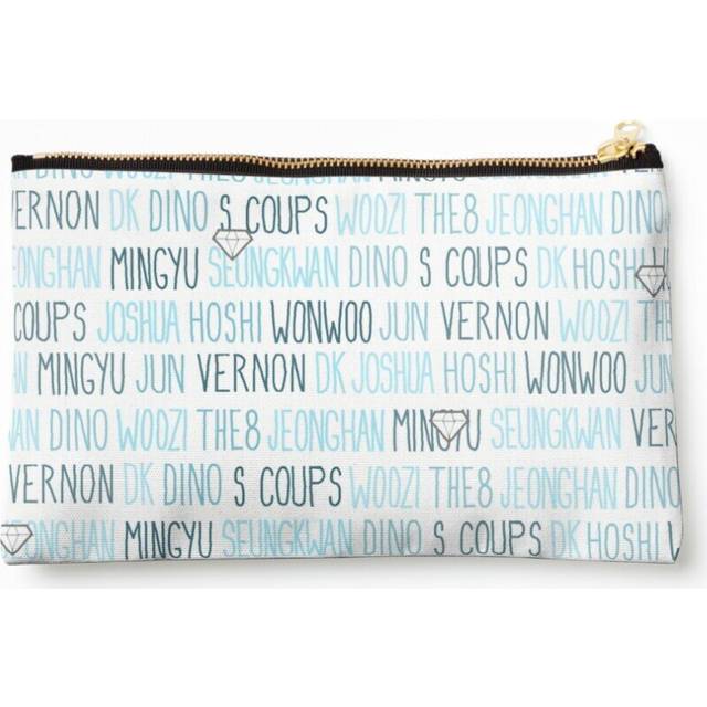 Makeup Bag Seventeen  Cosmetic Organizer Tyvek Paper Bags Zipper Pouch