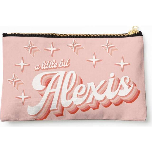 Makeup Bag A Little Bit Alexis: Hollywood Star Cosmetic Organizer Tyvek Paper Bags Zipper Pouch