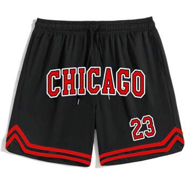 SHEIN Men&#39;s Shorts,Men Shorts,Casual,Workout Shorts,Jersey Men,Boyfriend Style Printed,Gym Clothes Men, ,Athletic Shorts,Gym Shorts,Drawstring Waistband,Bas