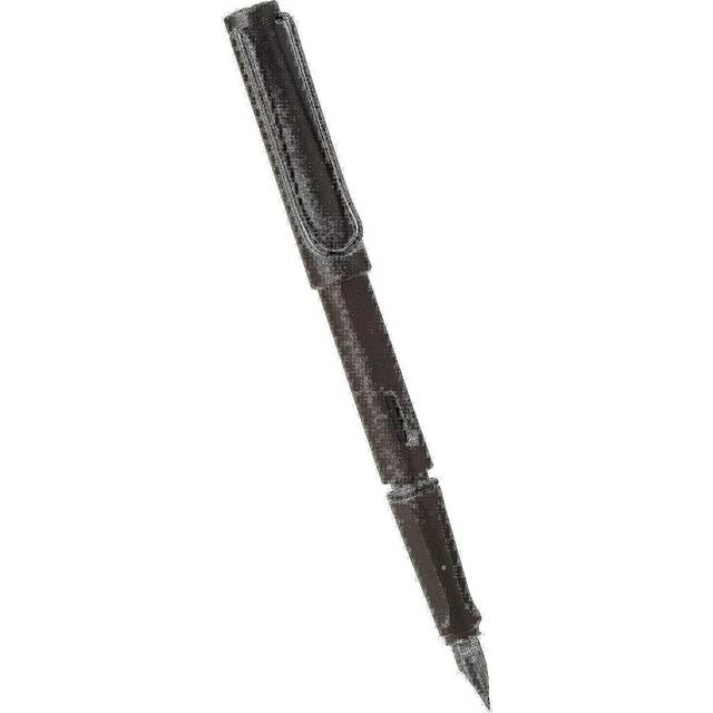 Lamy Safari Fountain Pen (17F) Umber + 5 Black Ink Cartridges (1203886