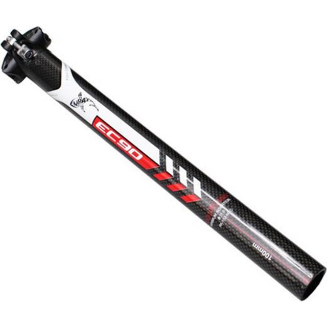 MTB Carbon Fiber Bicycle Seatpost Ultralight Seat Tube Seatpost  Road Bike Seat Tube Seat Post _30.8-400mm