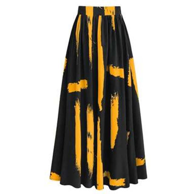 SHEIN EARO Plus Size A-Line Skirt, Casual Loose Elegant Fashionable Versatile Slimming Design