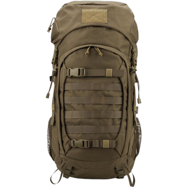 Mardingtop 50 liters taktisk ryggsäck trekkingryggsäckar med regnskydd rese-ryggsäck för ryggsäcksturister outdoor vandringsryggsäckar för trekking, vandring och resor (50l Kaki)
