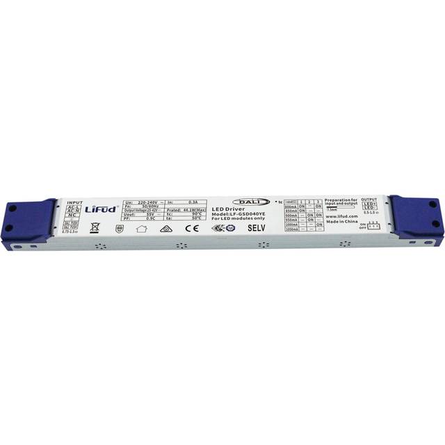 DALI 44W Digital LED Driver - Flicker Free - 800 to 1050mA - Dimmable