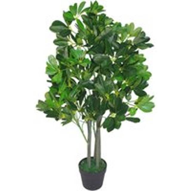 95cm Umbrella Tree Dark Green Artificial Ficus Plant