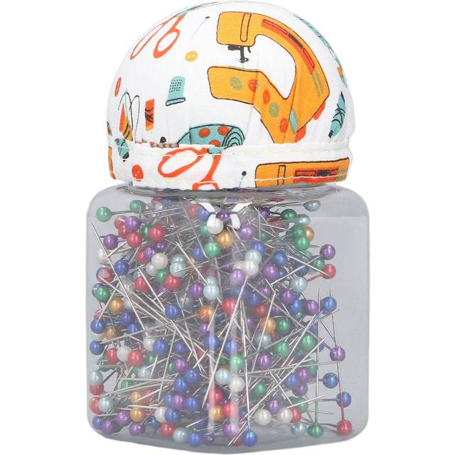 500Pcs Colorful Sewing Pins Various Colors Strong Practicability Enough Quantity Quilting Pins for