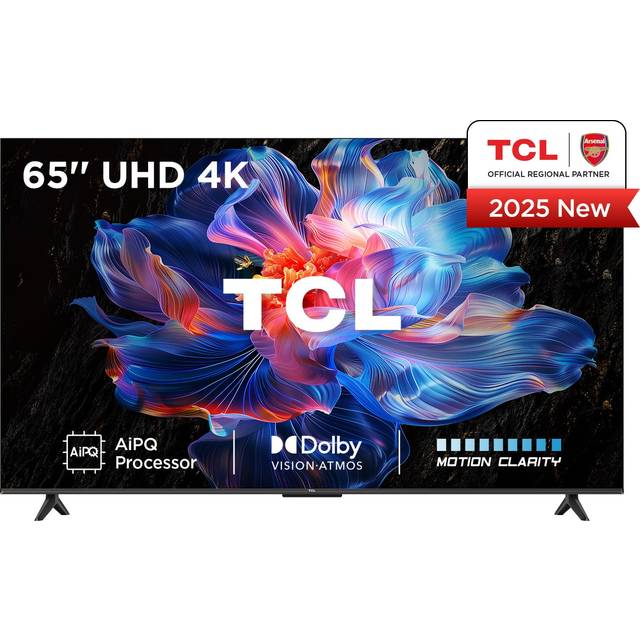 TCL V6C 65" 4K Ultra HD Smart Google TV [2025] - 65V6C-UK
