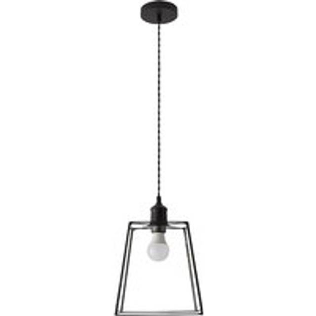 ValueLights Susie Glass Lantern Shade Single Drop Pendant Light