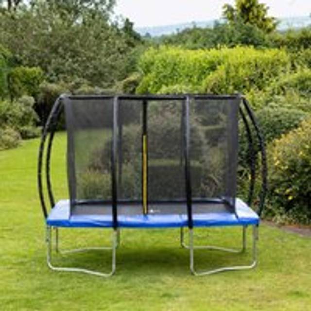 Leapfrog 7x10ft Internal Trampoline Package - Blue - One Size