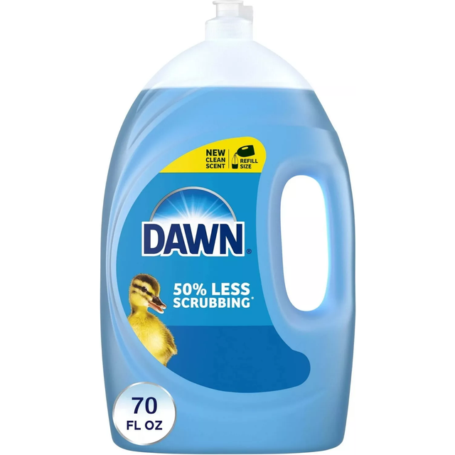 Dawn Ultra Dishwashing Liquid  Original  70 Oz  Blue