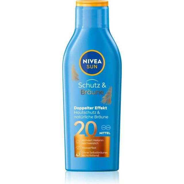 NIVEA SUN Protect & Bronze intensiv garvningsmjölk SPF 20 200 ml
