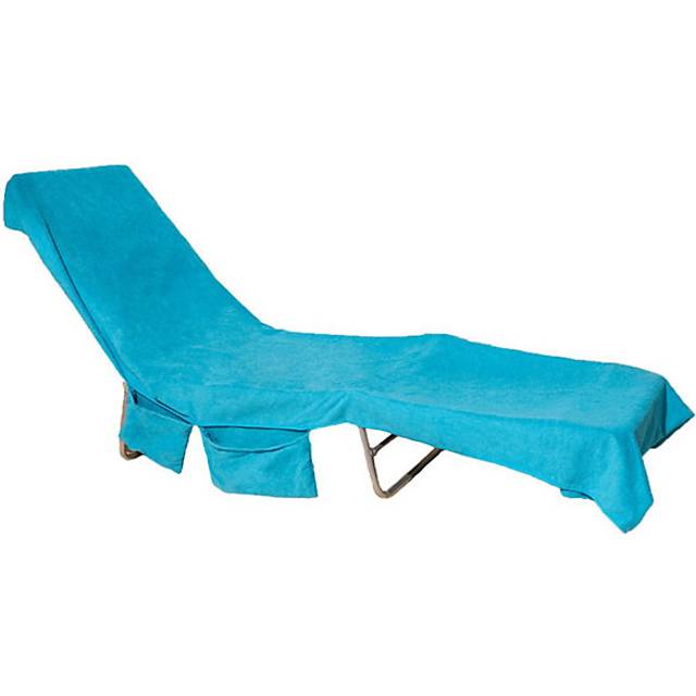 Brentfords Beach Towel In A Bag - Sea Blue