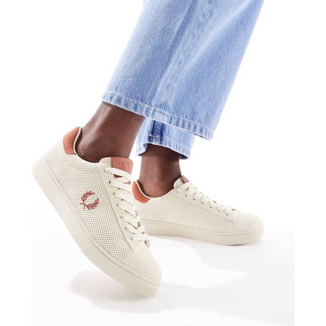FRED PERRY Spencer Perf Suede |Vit |41