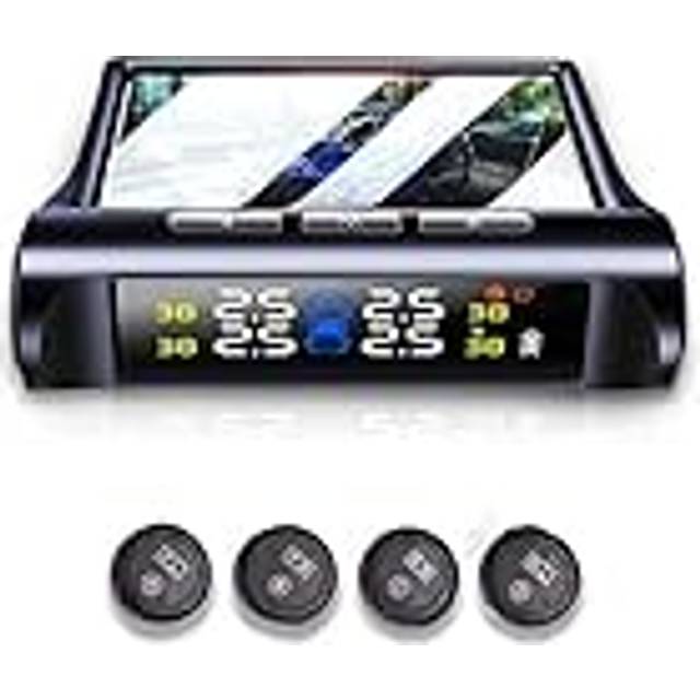 Däcktrycksövervakningssystem, TPMS Sensor C240 ​​Solar Power Car Extern