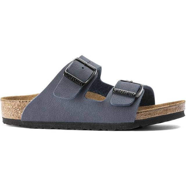 Birkenstock Arizona Kids Birko-Flor Nubuck Navy Sandals