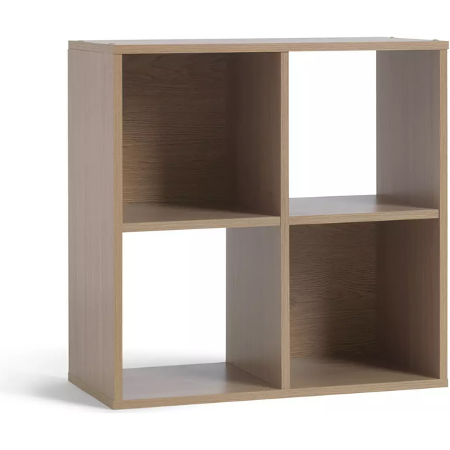 Argos Home Squares 4 Cube Storage Unit - Grey
