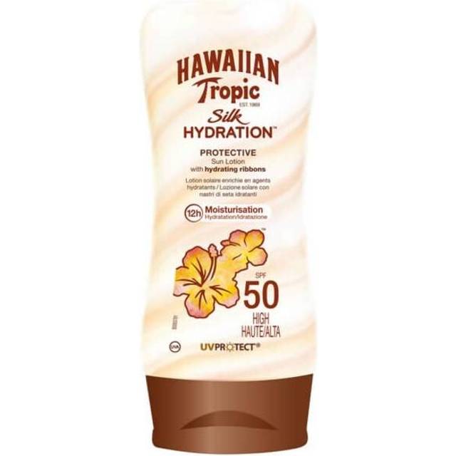 Hawaiian Tropic Silk Hydration Protective Sun Lotion SPF50 Very High 180ml
