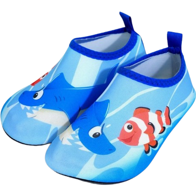 SHEIN Boys&#39; Water Shoes Kids & Aqua Shoes Kids - Ultra-Lightweight, Anti-Slip, Cut-Proof For Beach Adventures, Quick-Drying Guaranteed