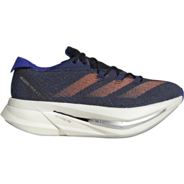 Sneakers adidas Adizero Prime X 2 Strung Dark Blue/ Impact Orange/ Lucid Blue UK 11.5 (11.5)