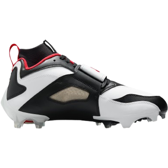 Nike Air Diamond Turf 93 TD 'Black White Red' HF5298-100 - White/Black/Metallic Gold