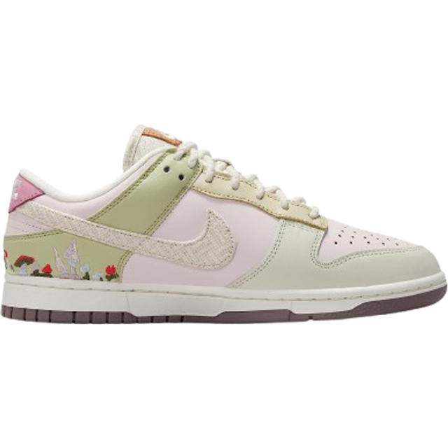 ◆正規品◆NIKE DUNK LOW LX PEARL PINK OLIVE AURA(W)◆関税込 Nike Dunk Low LX W - Pearl Pink/White/Olive Aura/Elemental