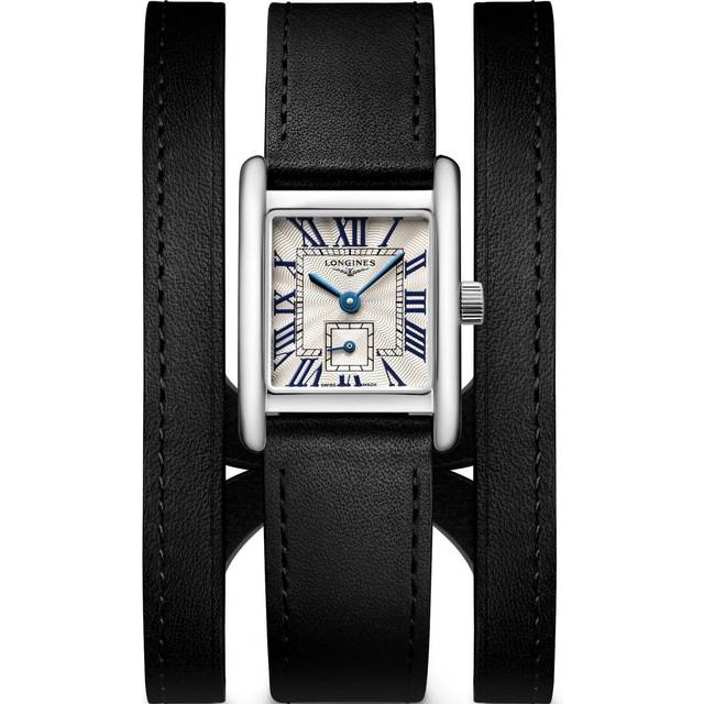 Mini Dolcevita 21.5mm X 29mm Ladies Watch Black Strap