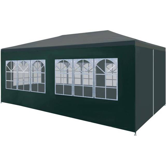 Partytält 3x6 m grön