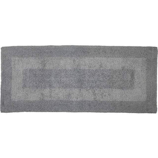 Super Soft Reversible Bath Runner - Silver