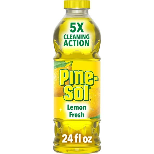 Pine-Sol Multi-Surface Cleaner  Lemon Fresh  24 Fluid Ounces