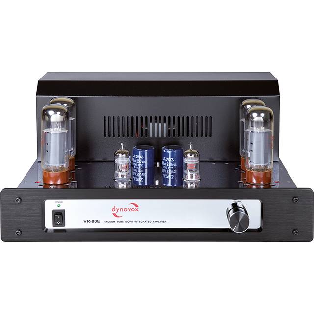 Dynavox VR-80E Tub Mono Helförstärkare, Svart