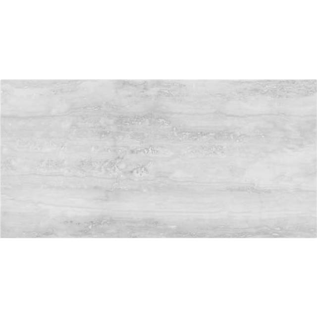 Wickes Everest™ Ash Porcelain Wall & Floor Tile - 600 x 300mm - Stone Effect - Greys