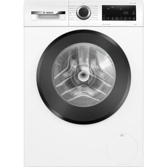 BOSCH Series 6 WGG24400GB 9 kg 1400 Spin Washing Machine - White, White