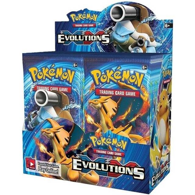 (324 EX Evolutions) 324pcs Pokemon cards Sword & Shield Booster Box Collectible Trading