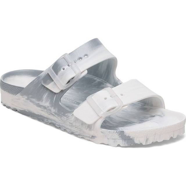 Birkenstock Arizona EVA Metallic Silver Multi Narrow Fit (4.5)