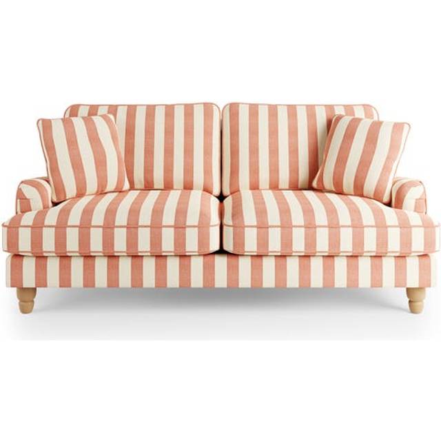 Beatrice Woven Stripe Sofa Bed - Woven Stripe Coral