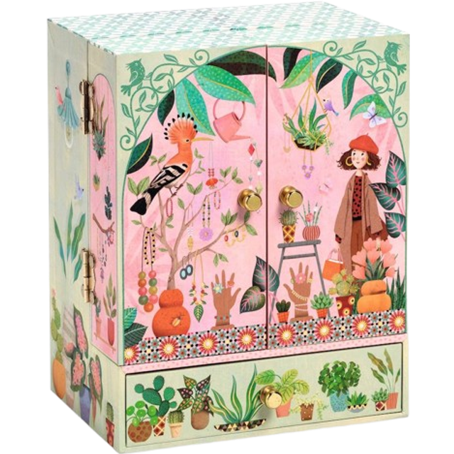 Djeco Flowery Musical Box -