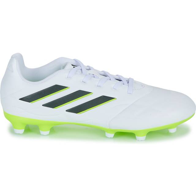 (7.5 UK, White) Adidas Unisex Adult Copa Pure.3 Firm Ground Leather Football Boots