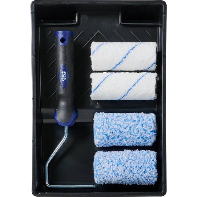 Harris Trade 4" Mini Gloss & Emulsion Roller Set - 6 Pieces