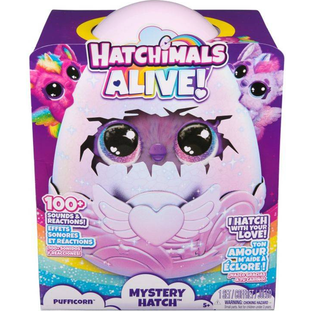 Hatchimals Alive Mystery Hatch Pufficorn - Hatchimals