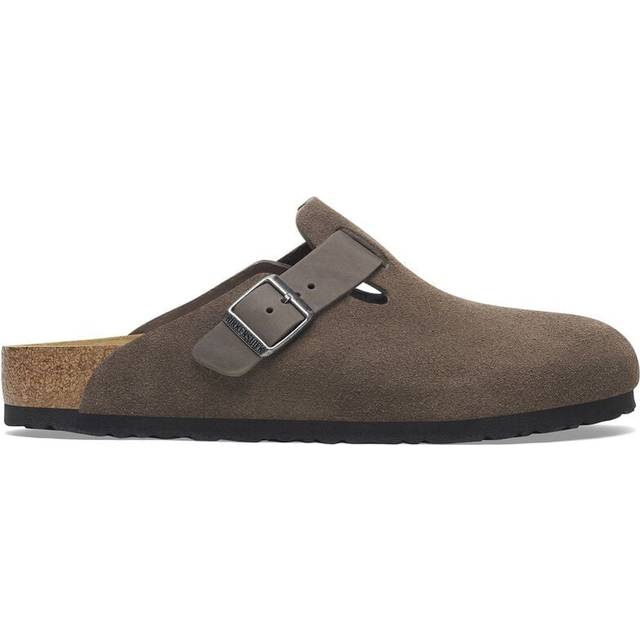 Boston Clogs BS Regular Fit Suede Concrete Grey, 41 - UK 7.5