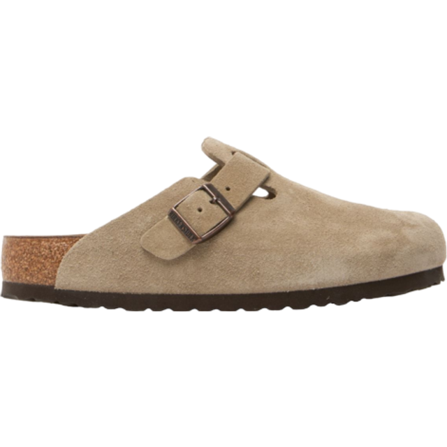 BIRKENSTOCK Boston Clog Sandals in Taupe