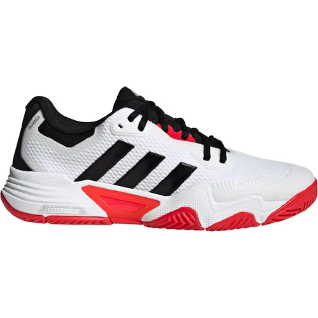 Solematch Control 2 Tennis Shoes - Cloud White / Core Black / Silver Metallic - 7