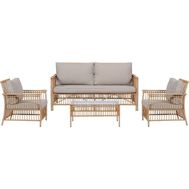 Vila Neel Loungesæt, 1 borde inkl. 2 stole & 1 sofaer
