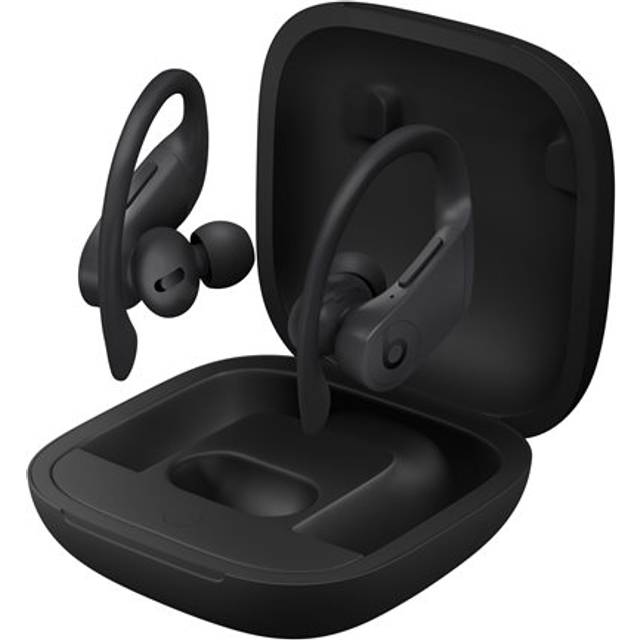 Beats Powerbeats Pro, helt trådlösa öronsnäckor – Apple H1-chippet, Class 1 Bluetooth®, 9 timmars lyssningstid, svettåliga öronsnäckor – Svart