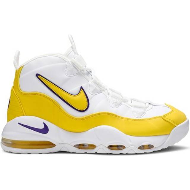 Nike Air Max Uptempo 'Lakers' CK0892-102 - White/Amarillo/Court Purple