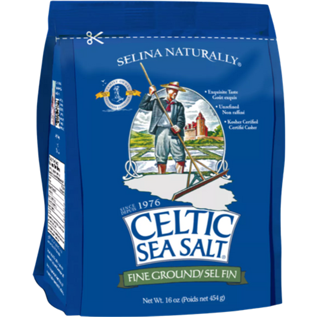 Selina Naturally Celtic Sea Salt Light Grey Celtic 1 lb